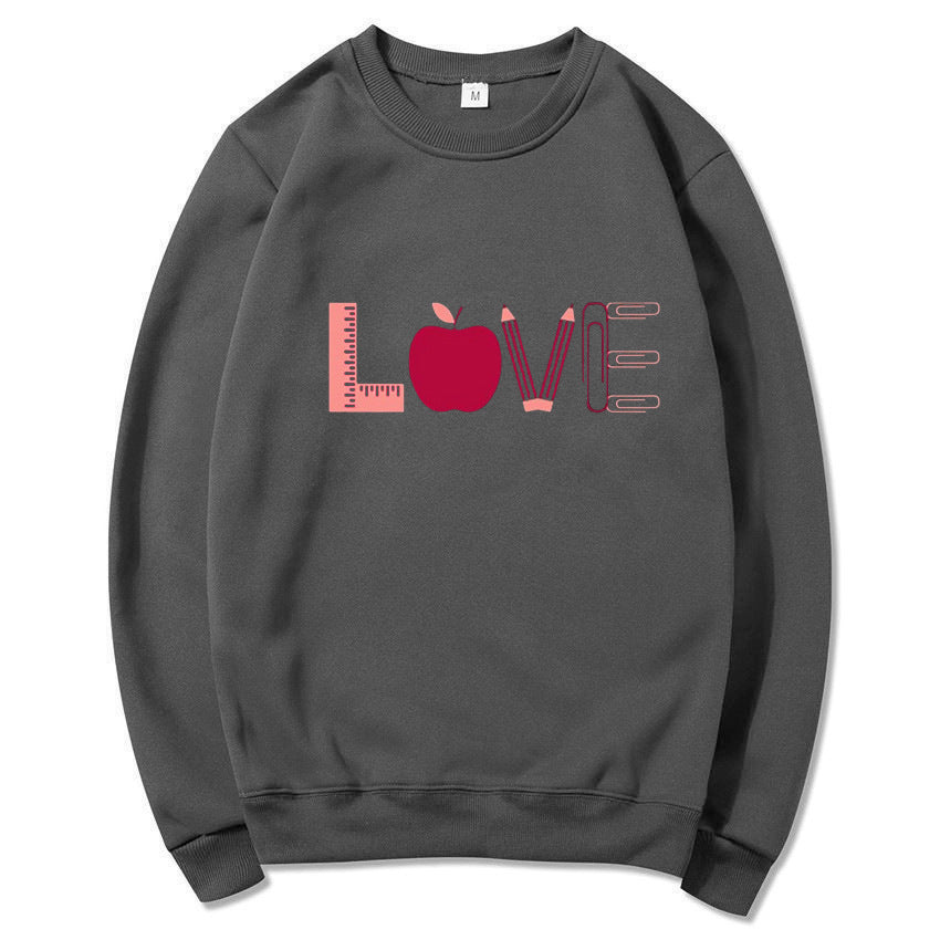 Damen Sweatshirt Love-Motiv Eveloria