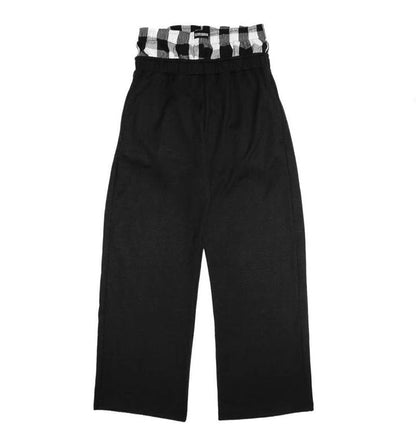 Damen Jogginghose Elastischer Bund Baumwolle Eveloria