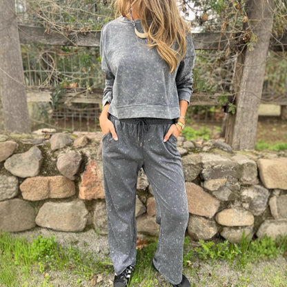 Damen Sweatshirt Jogginghosen Set Eveloria