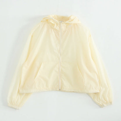 Damen Leichte Funktionsjacke Kapuze Eveloria