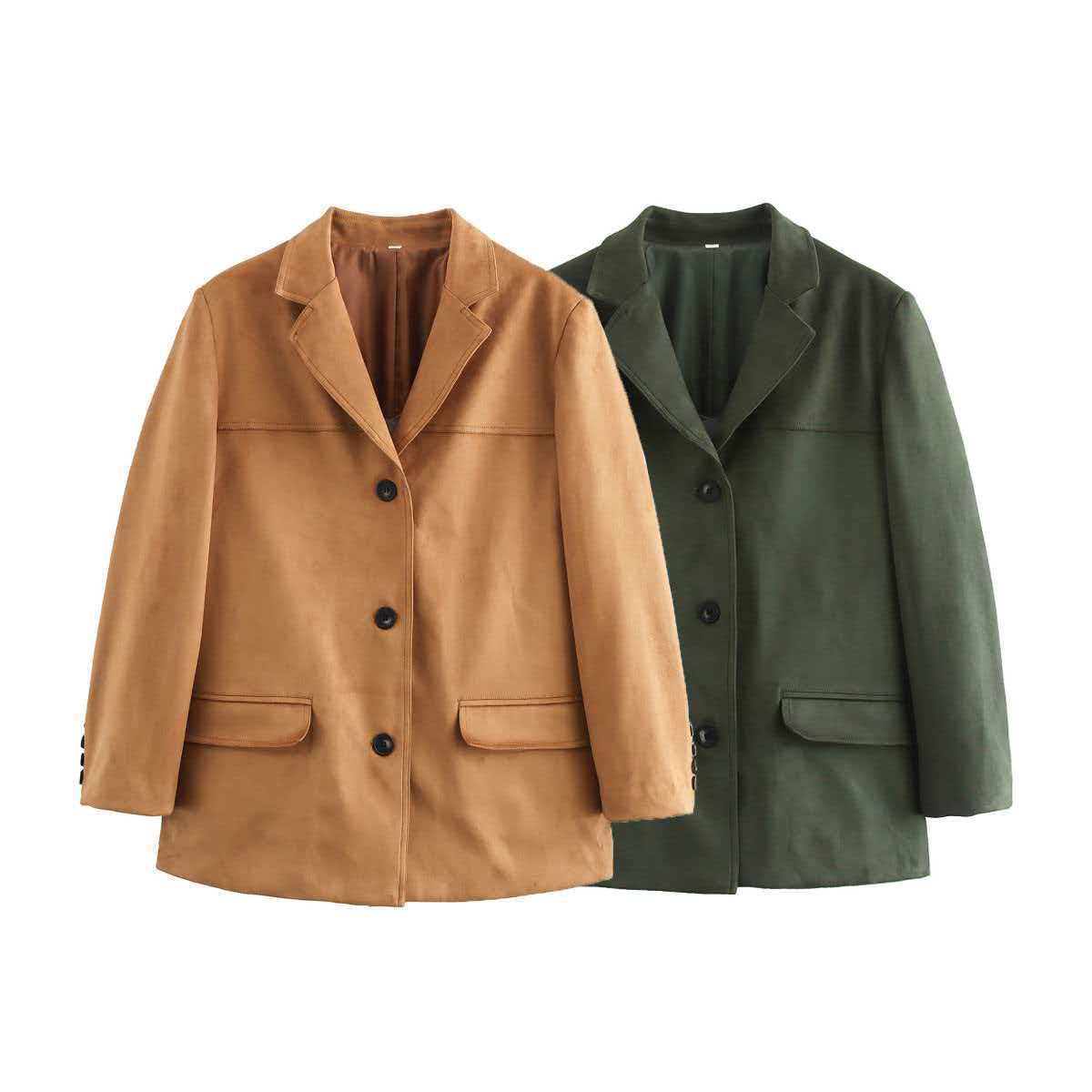 Damen Blazerjacke Modisch Eveloria
