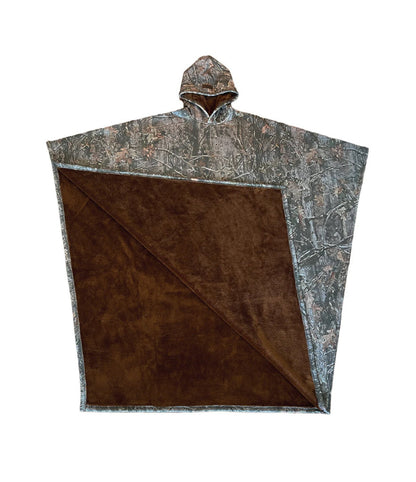 Damen Poncho-Decke mit Kapuze Multifunktionell Eveloria