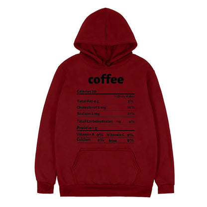 Damen Kapuzenpullover mit Nährwertdesign Eveloria