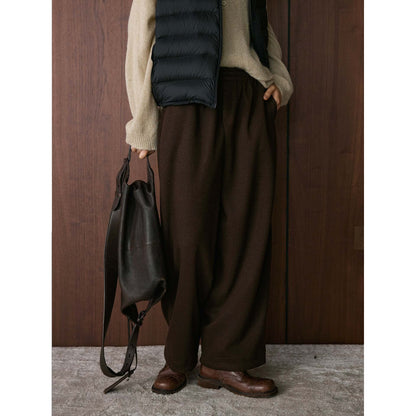 Damen Chino-Hose Hochwerder mit Lässigem Schnitt Beige