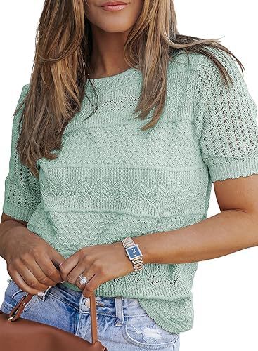 Damen Strickoberteil mit Strukturdesign Eveloria