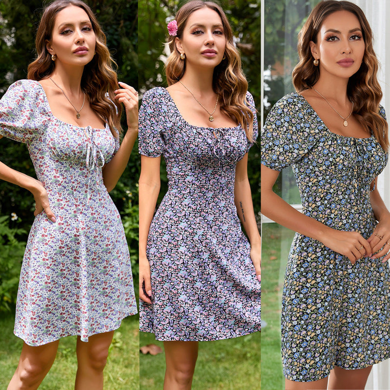 Damen Sommerkleid Eveloria Leicht Farbenfroh