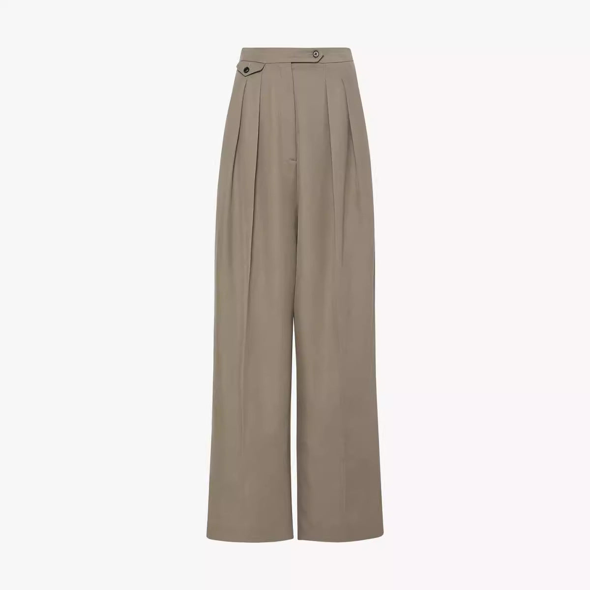Damen Hochbundhose Klassische Falten Eveloria