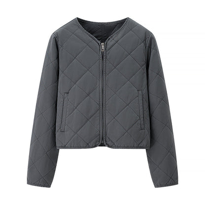 Damen Steppjacke Praktische Taschen Moderner Schnitt Eveloria