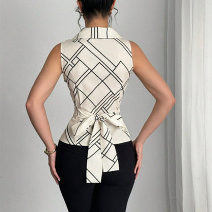 Damen Blusentop Moderner Schnitt Strukturiertes Design Eveloria