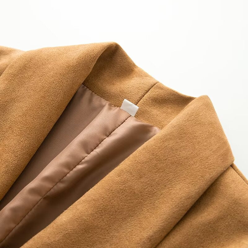 Damen Blazerjacke Strukturiert Eveloria