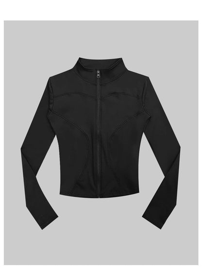Damen Sportjacke Reißverschluss Eveloria