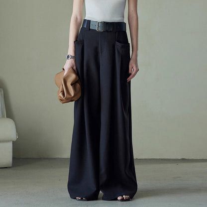 Damen Palazzo-Hose Weit Elegant Eveloria