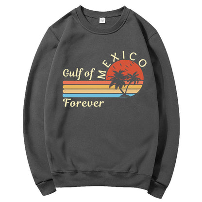 Damen Sweatshirt Tropisches Grafikdesign Modern Aufdruck