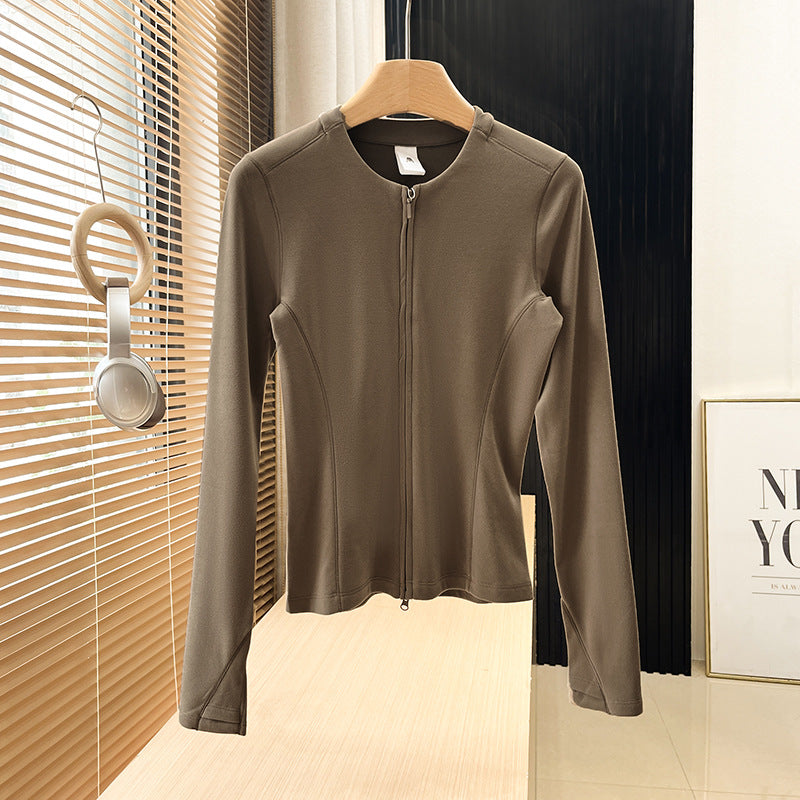 Damen Langarmjacke Leicht Atmungsaktives Material Eveloria