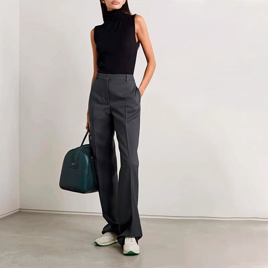 Damen Hochbundhose Weites Bein Eveloria - Eveloria