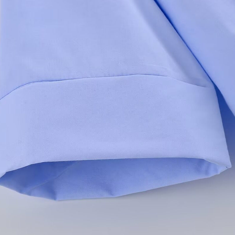 Damen Bluse Weit Schnitt Elegante Ärmel Eveloria