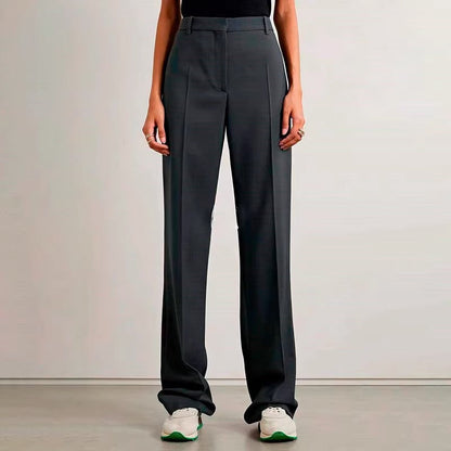 Damen Hochbundhose Weites Bein Eveloria