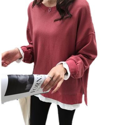 Damen Sweatshirt Weites Design Modern