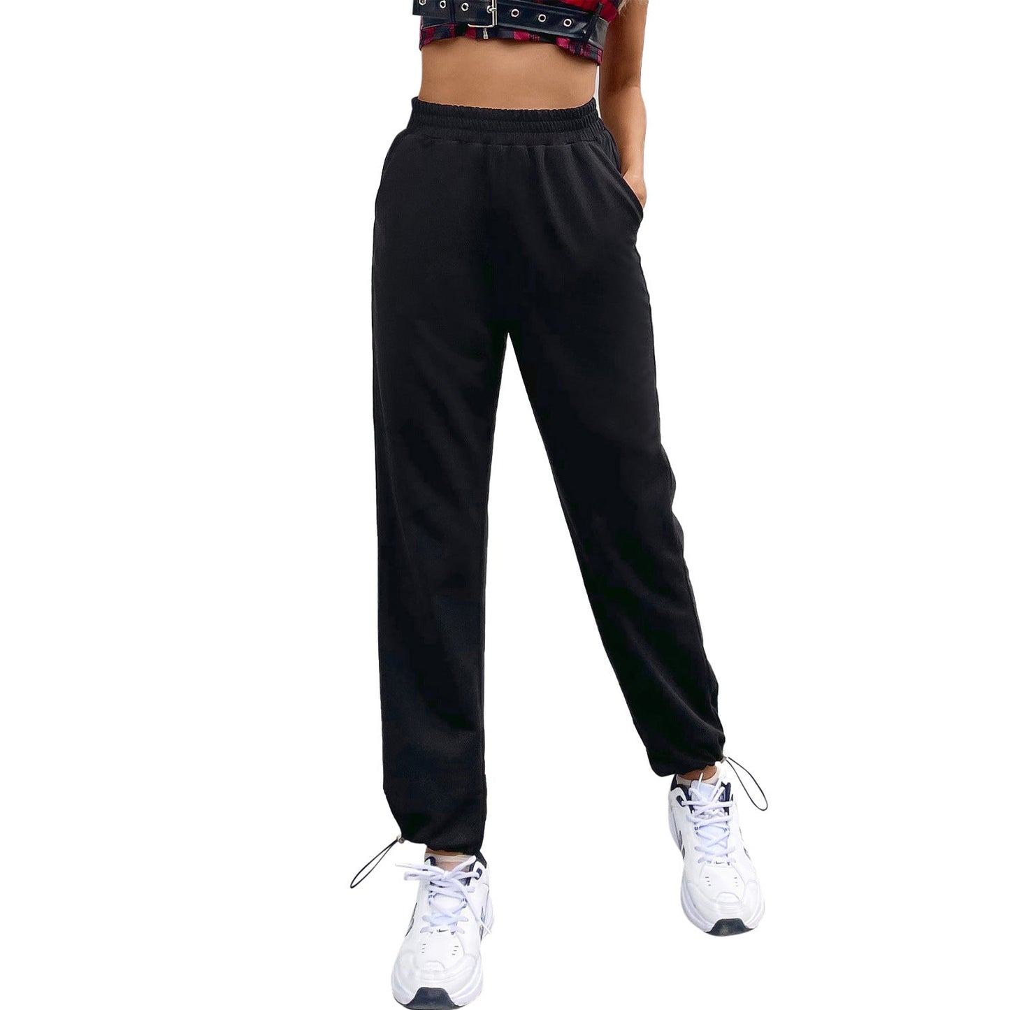 Damen Sportliche Freizeithose Eveloria sollte zu Eveloria Damen