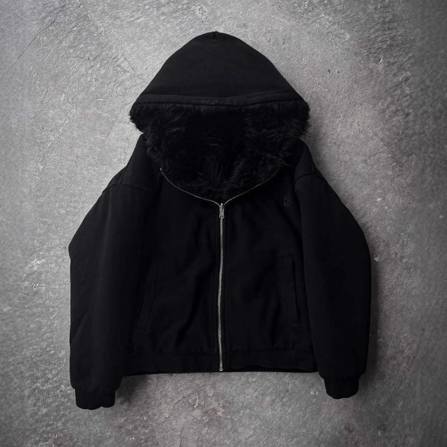 Damen Kapuzenjacke Weich Warm Eveloria
