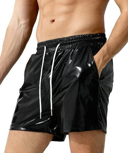 Eveloria Damen Shorts Glänzend