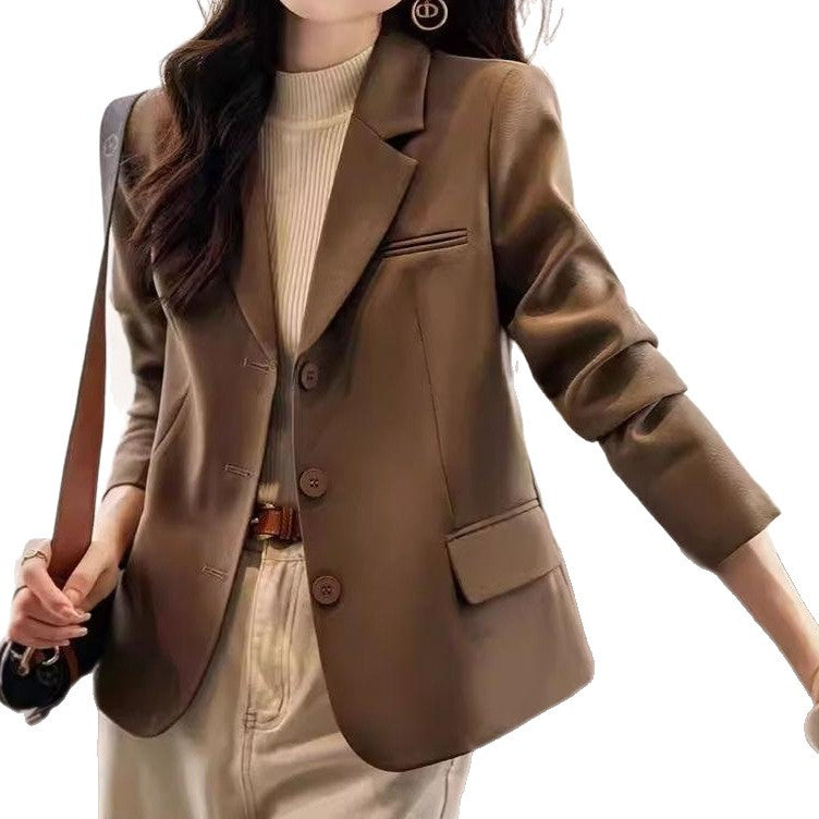 Damen Blazer Klassisch Tailliert Eveloria
