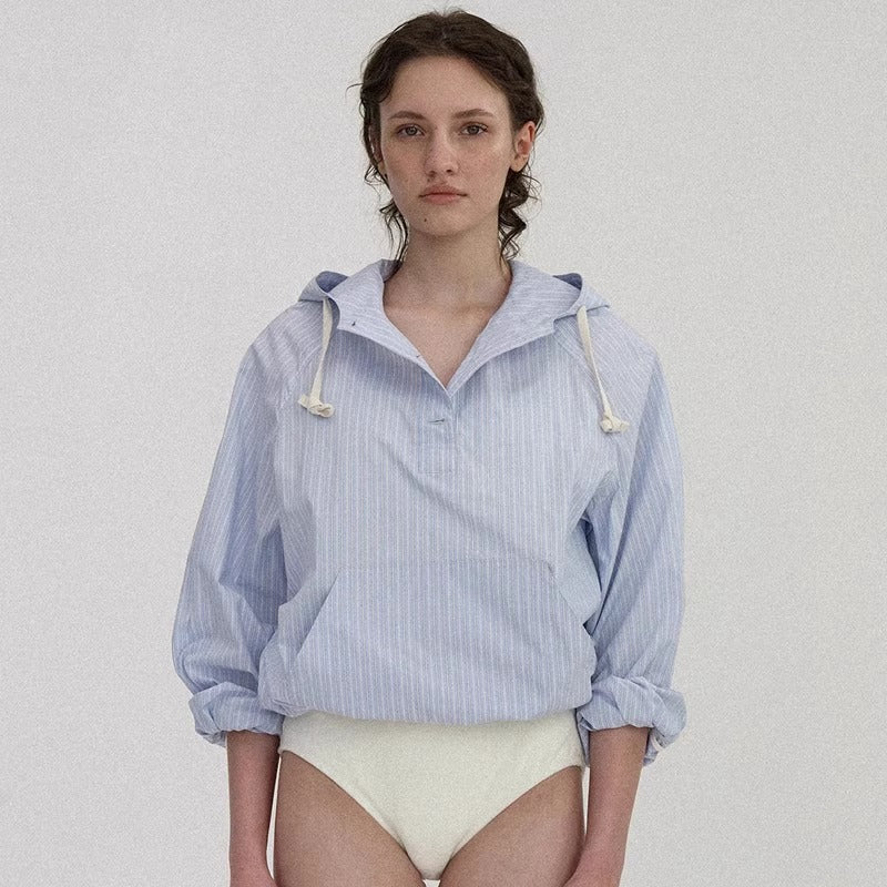Damen Kapuzenbluse Lässig Moderner Schnitt Eveloria - Eveloria