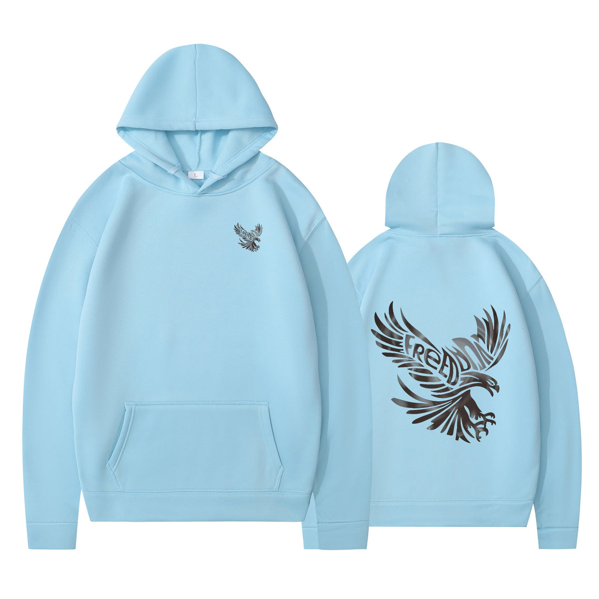 Damen Kapuzenpullover Adlerdesign Weich Eveloria