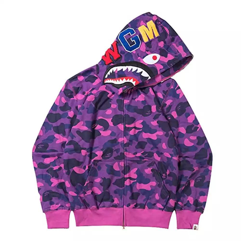 Damen Kapuzenjacke Camouflage Baumwollmix Schwarz Eveloria - Eveloria