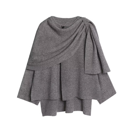 Damen Wickeljacke Eveloria Elegantes Design
