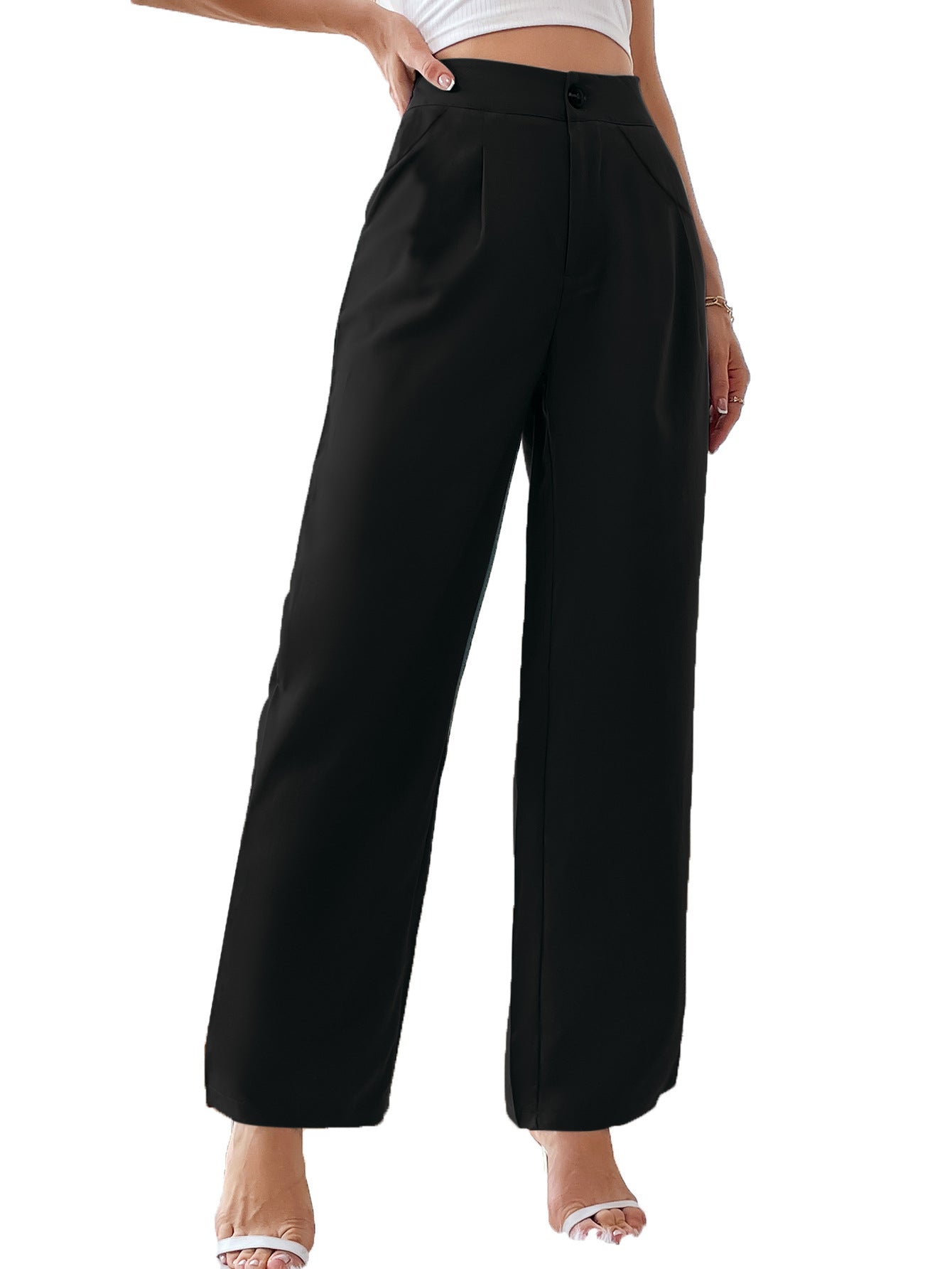 Damen Hosen Weite Elegant Eveloria