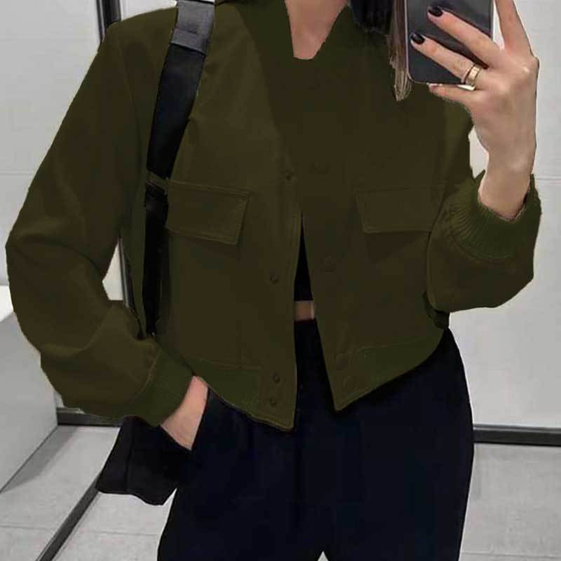 Damen Bomberjacke mit Kunstdruck Eveloria