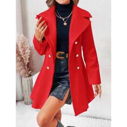 Damen Trenchcoat Tailliert Eveloria