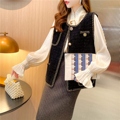 Damen Strickjacke mit Knöpfen Stylisch Eveloria