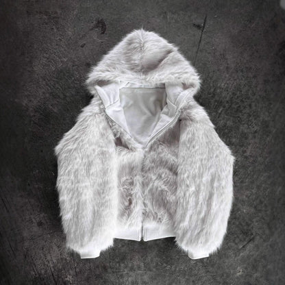 Damen Kapuzenjacke Weich Warm Eveloria