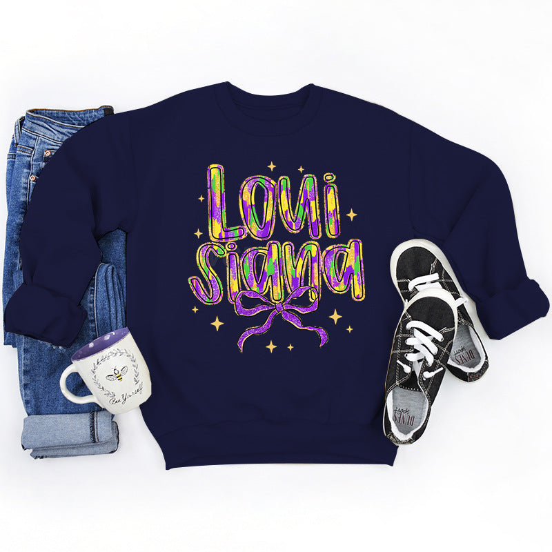 Eveloria Damen Sweatshirt Weiches Innenfutter Grau