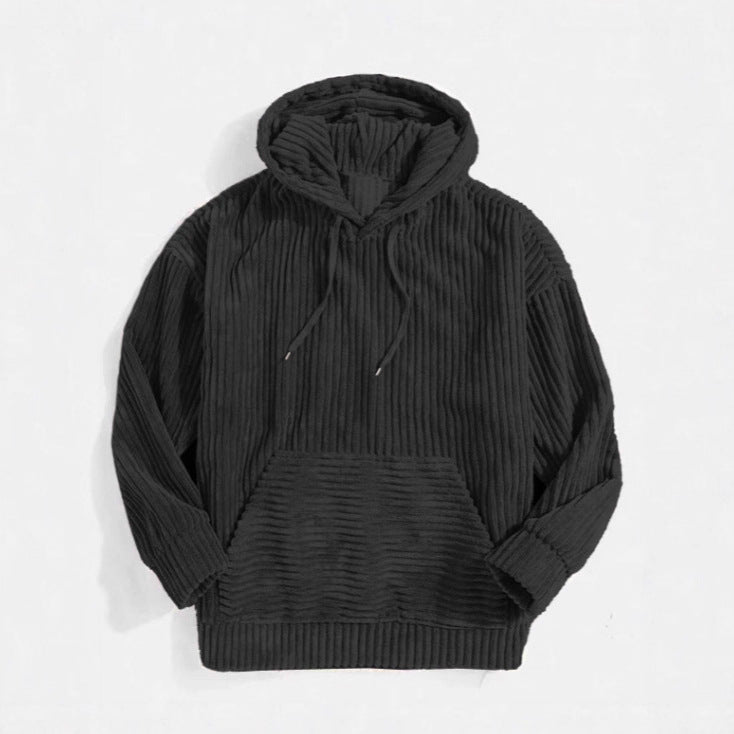 Damen Kapuzenpullover Rippdesign Modern Eveloria - Eveloria