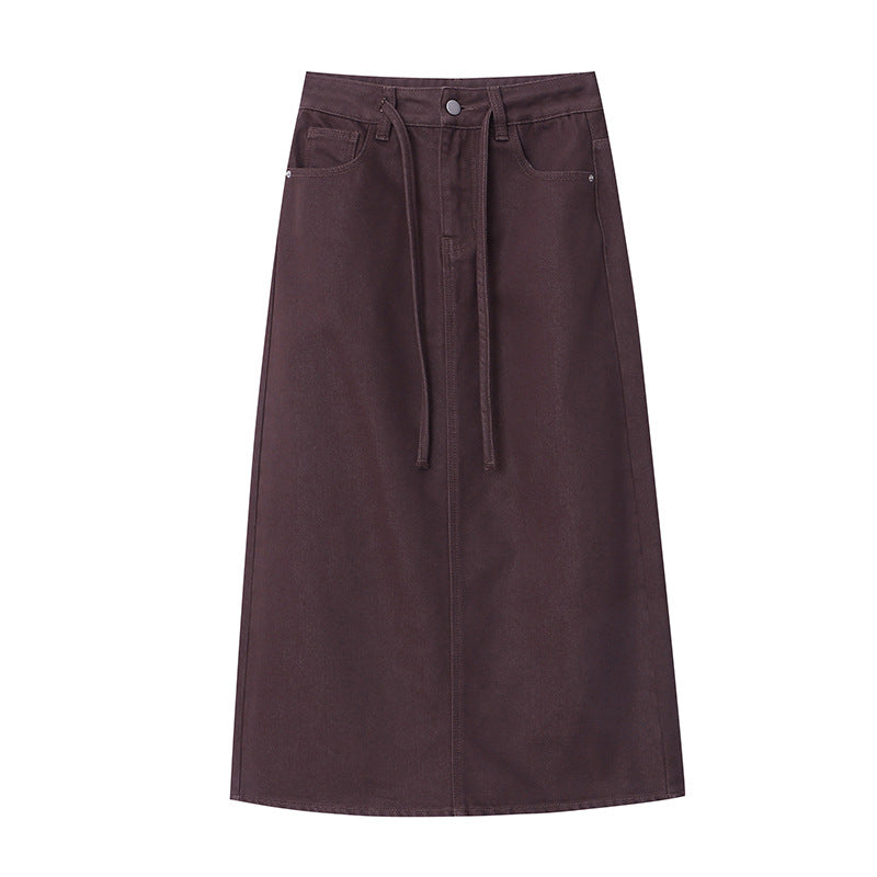 Damen Maxirock Stretch-Eleganz