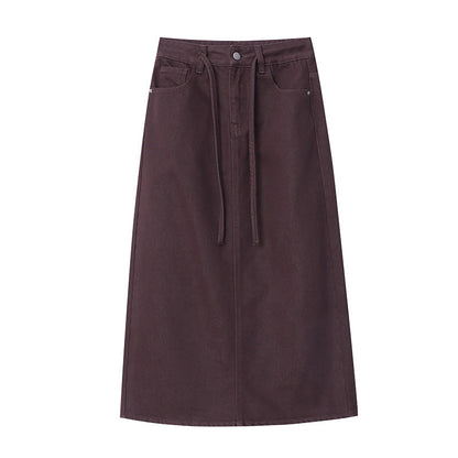 Damen Maxirock Stretch-Eleganz