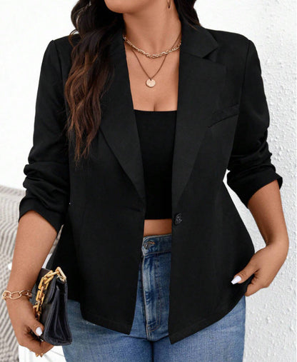 Damen Blazer Strukturiert Eveloria