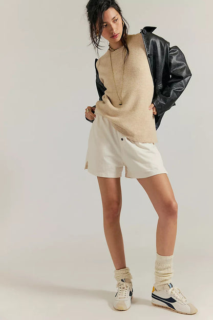 Damen Sweatshirt Halbtransparent Spitze Lässiger Schnitt