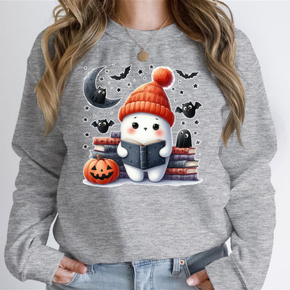 Damen Sweatshirt Halloween-Motiv Hochwertiges Material