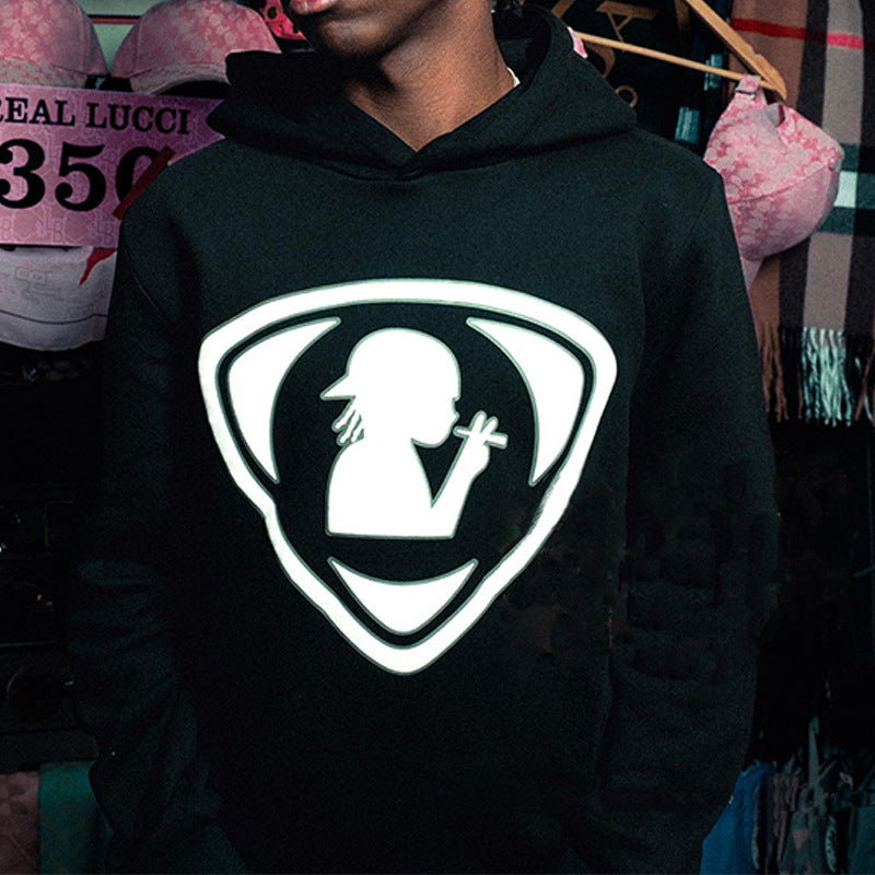 Herren Hoodie Reflektierendes Logo Eveloria - Eveloria