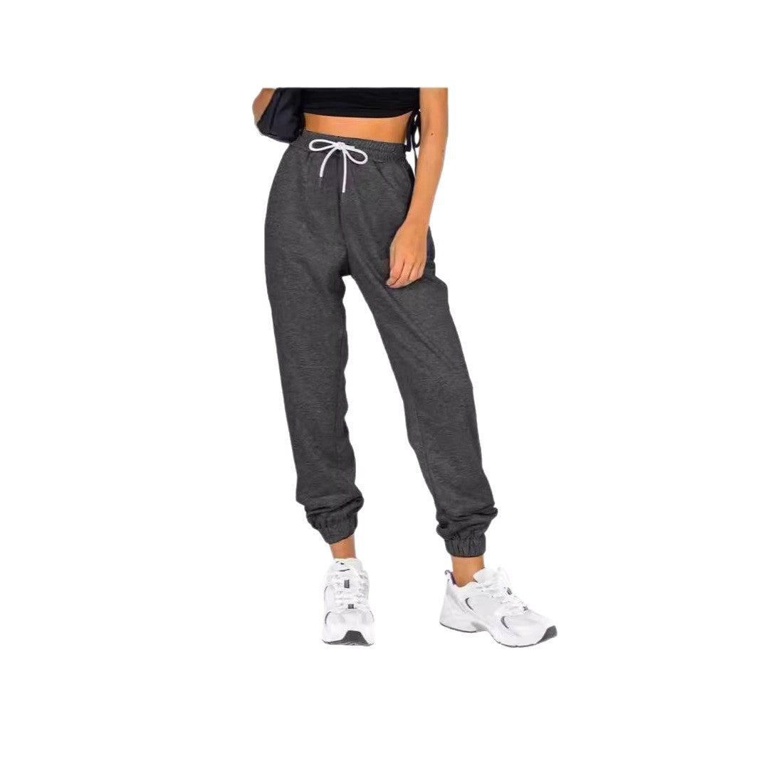 Damen Jogginghose Relaxed Fit Elastischer Bund