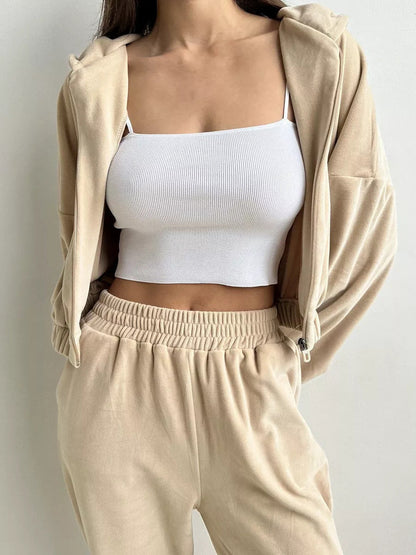 Damen Freizeitjacke Elastischer Bund Eveloria