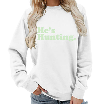 Damen Sweatshirt Lässiger Schnitt Moderner Schriftzug Grau Eveloria