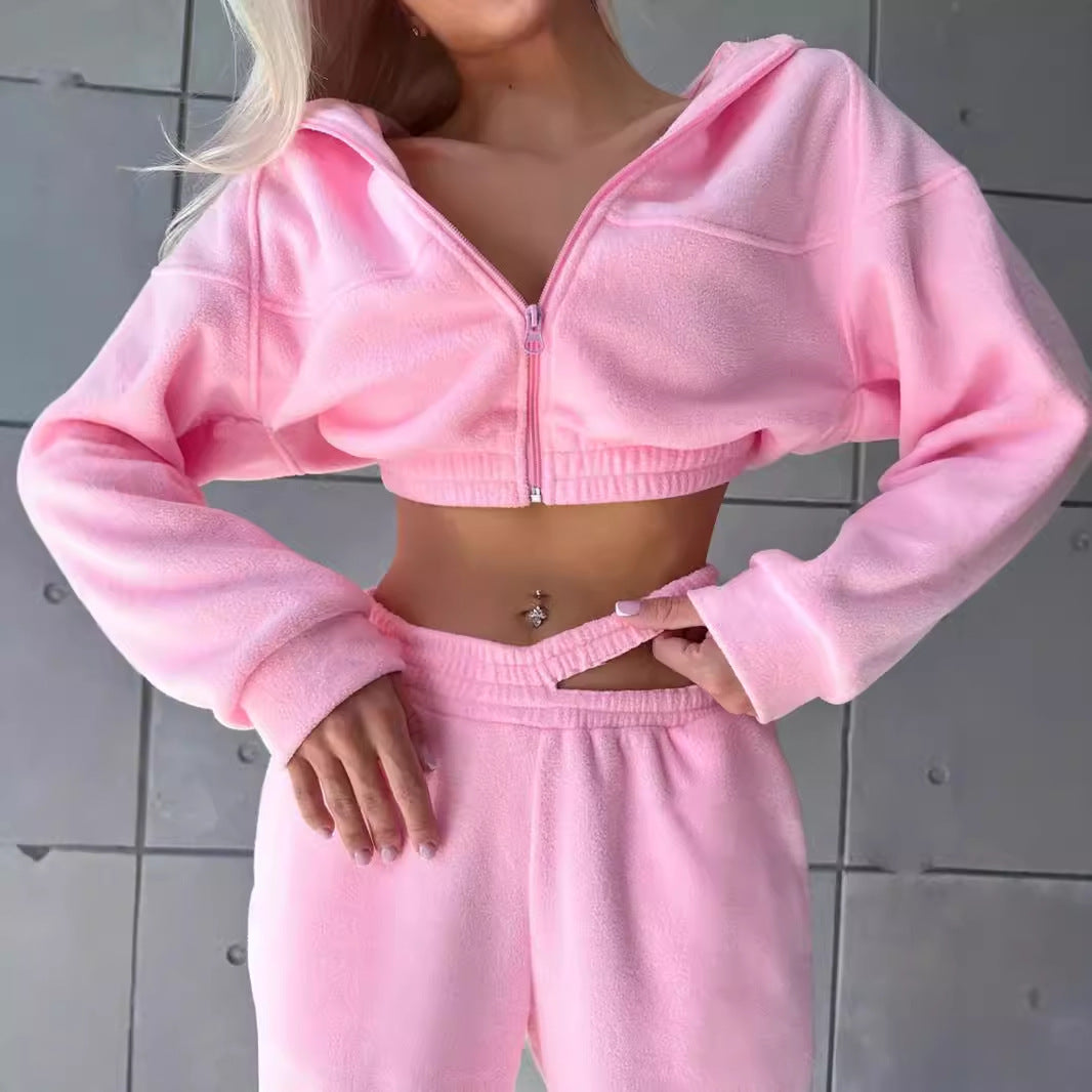Damen Jogginganzug Sportlich Stylisch Eveloria - Eveloria