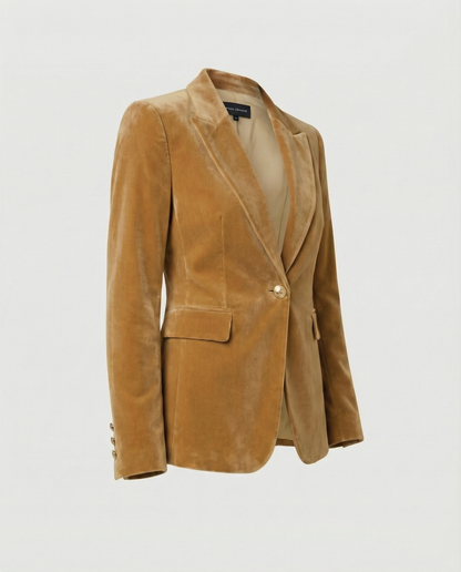 Eveloria Damen Wendeblazer Retrodruck Polyester