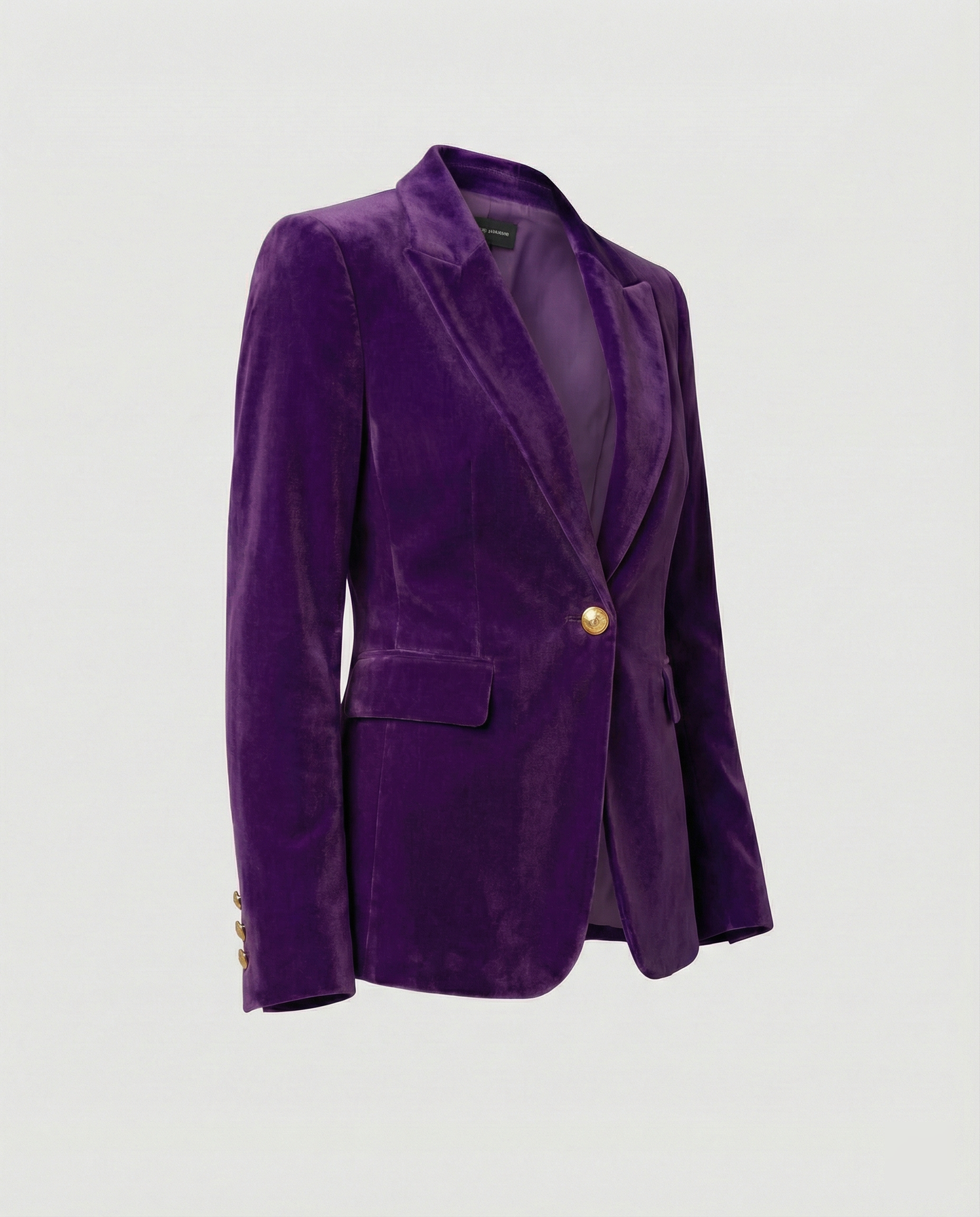 Eveloria Damen Wendeblazer Retrodruck Polyester