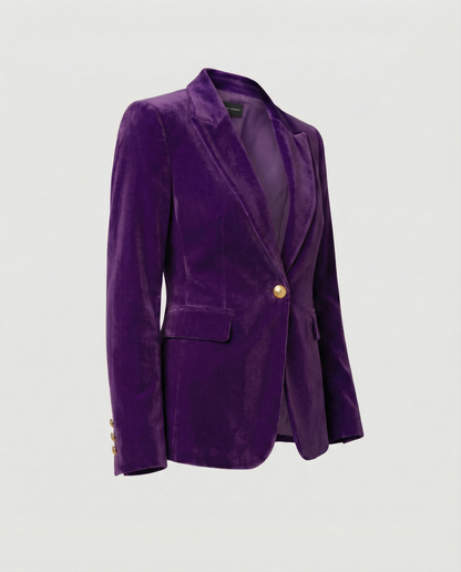 Eveloria Damen Wendeblazer Retrodruck Polyester